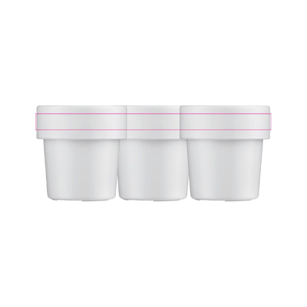 Hot-but-cool Tasse mit Kirschtomatenamen: am Rande