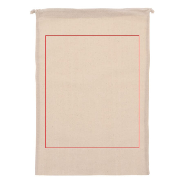 Presentpåse OEKO-TEX® bomull 140g/m² 30x45 cm: sida 1