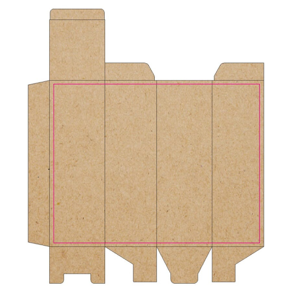 Kustomoitava lahjapakkaus pienille pulloille: puoli 1