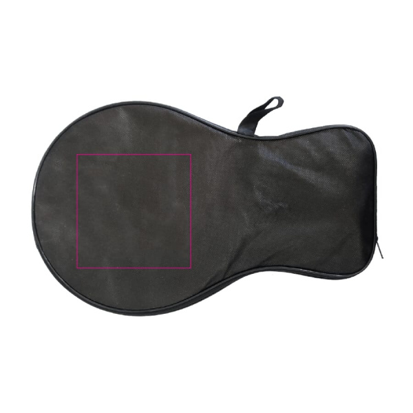 MDF Beach Tennis with chess surface: pouch side 1
