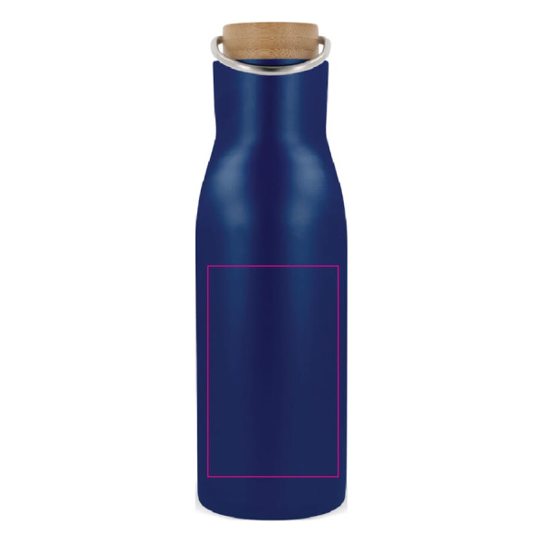 Termosinis butelis su bambuko dangteliu 500 ml: 1 pusė