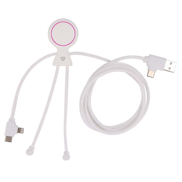 2089 | Xoopar Mr. Bio Long Power Delivery Cable with data transfer: sida 1