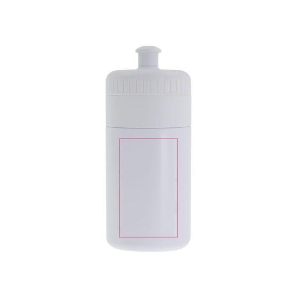 Sportinis butelis su krašteliu 500 ml: 1 pusė