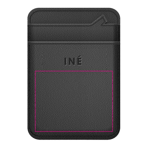 3198 | Xoopar Iné Mini NFC maciņš, pārstrādāta āda: Priekšpuse