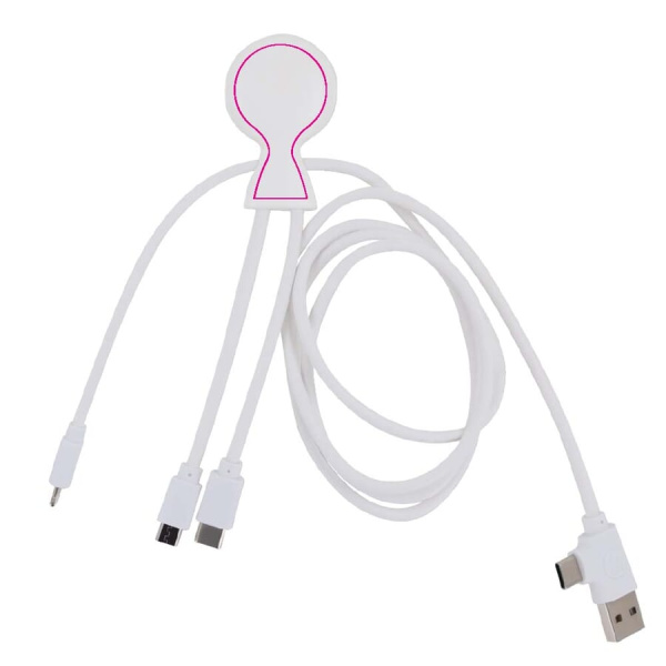 3199 | Xoopar Mr. Bio Powerbank and Cable pack 7000mAh: передний кабель