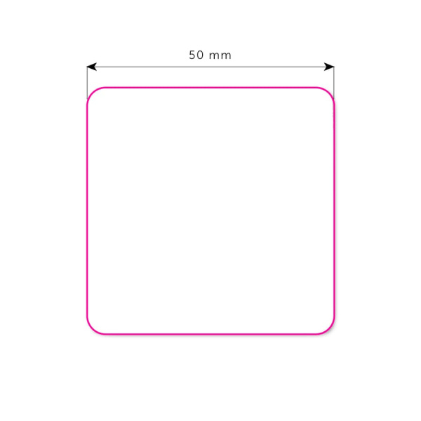 Doming Square 50x50 mm: side 1