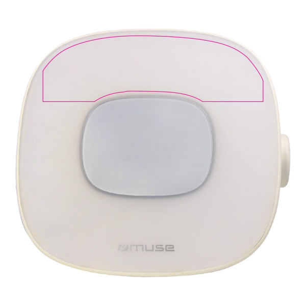 ML-198 | Muse wake up light FM-radio: etupuoli yläosa