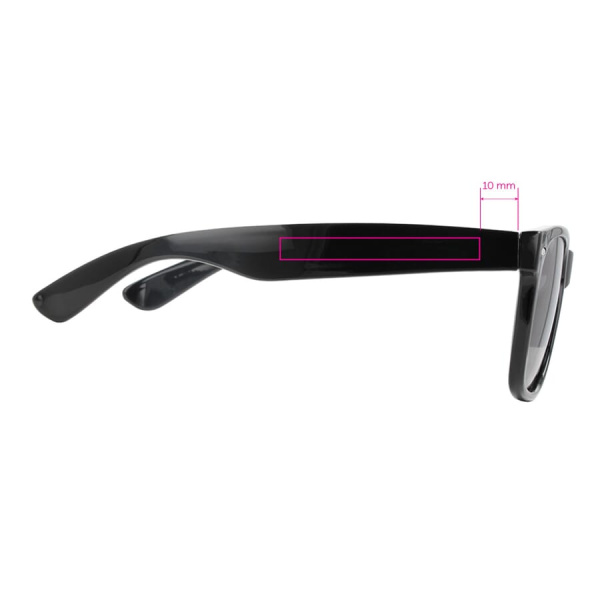 Justin RPC aurinkolasit UV400: 1 cm oikeasta saranasta