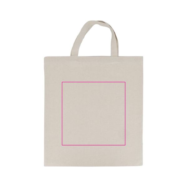 Kott OEKO-TEX® nature lühike 220g/m² 38x42 cm: 1. külg