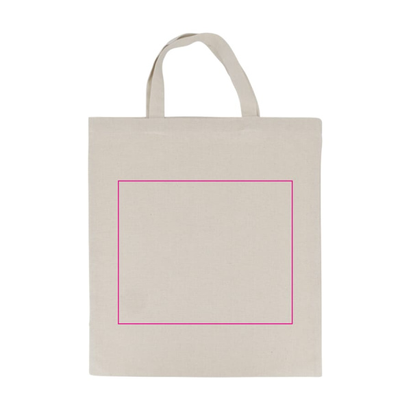 Kott OEKO-TEX® nature lühike 220g/m² 38x42 cm: 2. külg