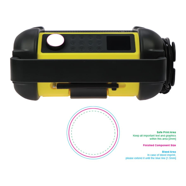 M-928 | Muse darba radio ar Bluetooth 20W un FM radio: uz pogas