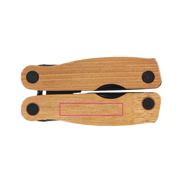 Multi-tool Bamboo 12 functions: handle left