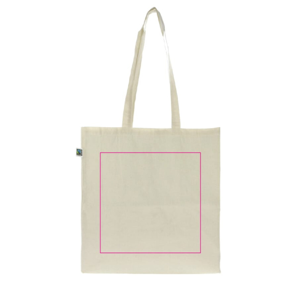 Bag Fairtrade 140g 38x10x42: side 1