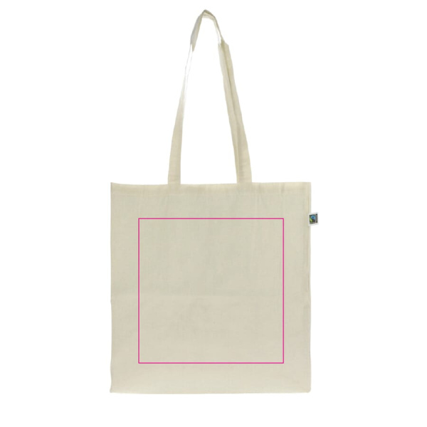 Bag Fairtrade 140g 38x10x42: side 2