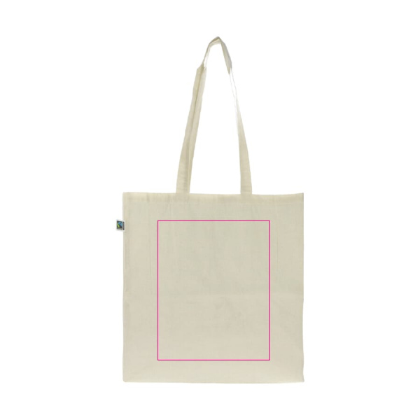 Bag Fairtrade 140g 38x10x42: side 1