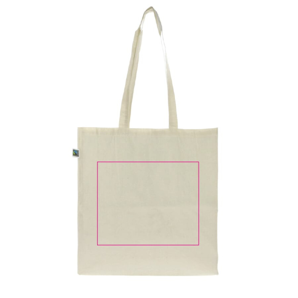 Bag Fairtrade 140g 38x10x42: side 1