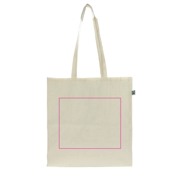 Bag Fairtrade 140g 38x10x42: side 2