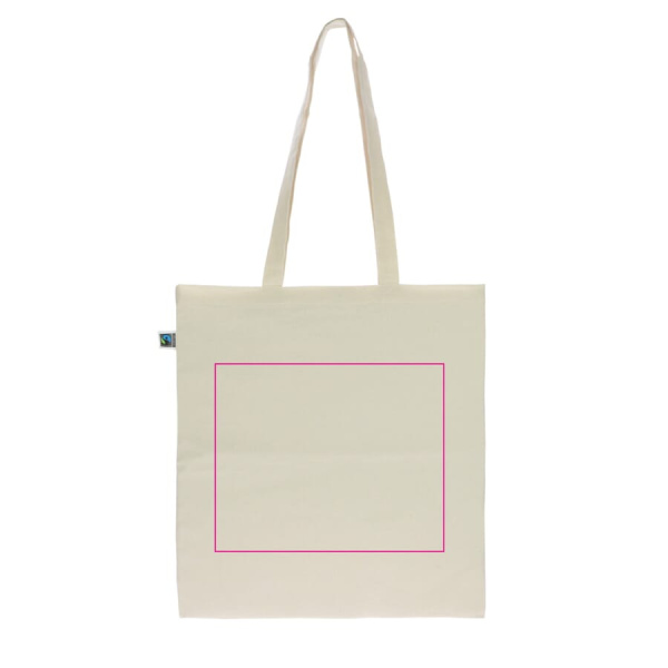 Пакет Fairtrade, 140 г, 38х42 см: сторона 1