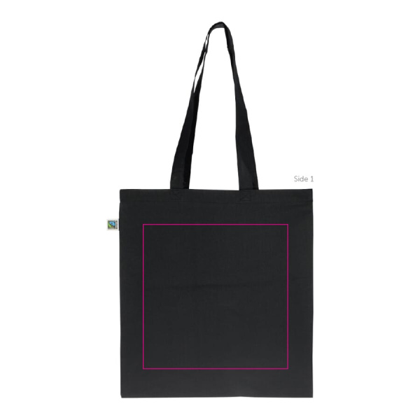 Maisiņš Fairtrade garš 140g 38x42: 1. puse