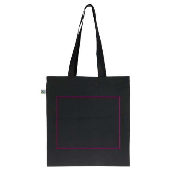 Maisiņš Fairtrade garš 140g 38x42: 1. puse