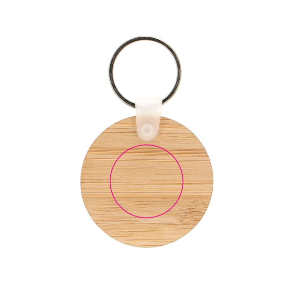 Nyckelring Bambu rund: sida 2