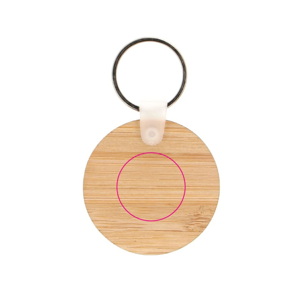 Nyckelring Bambu rund: sida 2