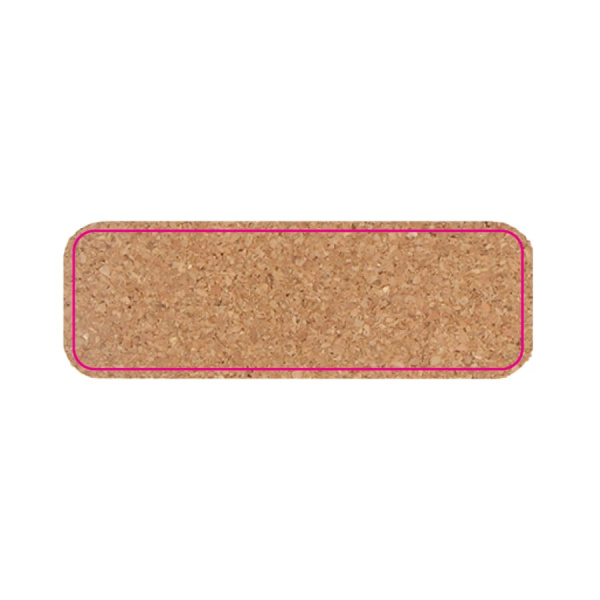 Badge Cork with magnet: side 1