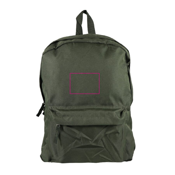 Rucksack R-PET 20L: Vorderseite