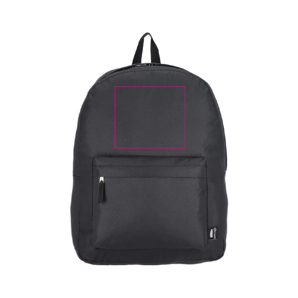 Rucksack R-PET 20L: Vorderseite