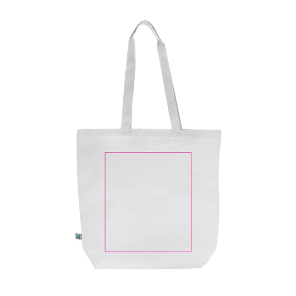 Bag Fairtrade 270g 42x12x43 cm: side 1