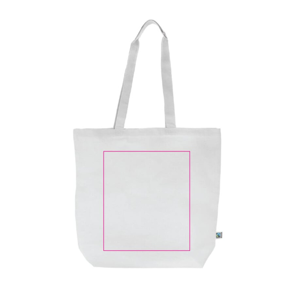Bag Fairtrade 270g 42x12x43 cm: side 2