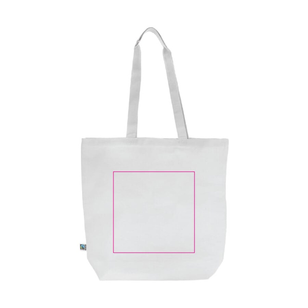 Bag Fairtrade 270g 42x12x43 cm: side 1