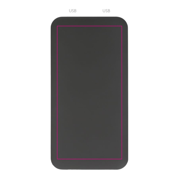 Rock Powerbank 10000mAh: yläpuoli