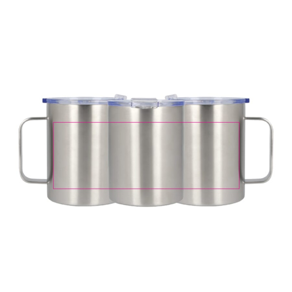 T-ceramic termosmugg Danube med lock 350 ml: Runt om