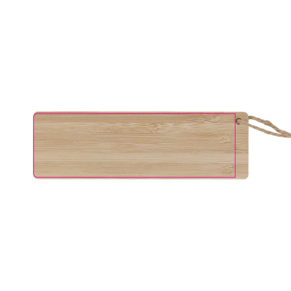 Bookmark bamboo: side 1