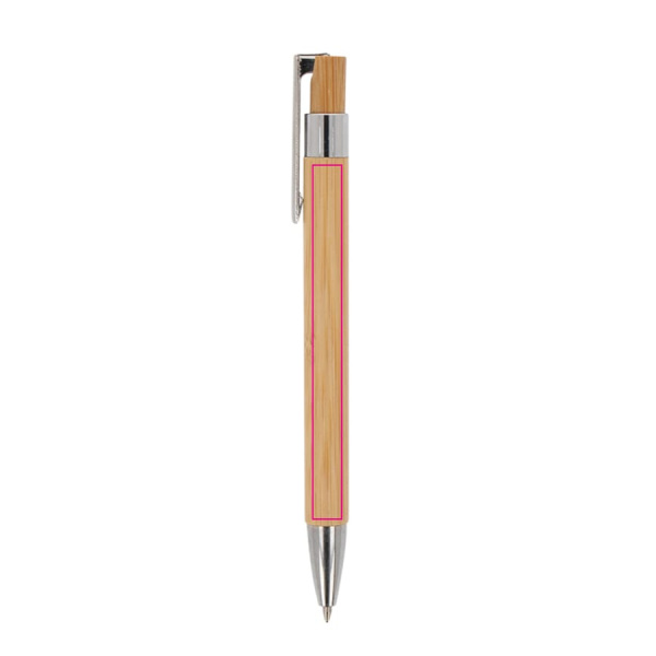Kuulakärkikynä Alberto Bamboo: 90° klipsistä