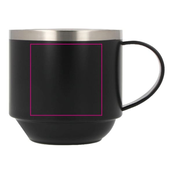 T-ceramic muki Tigris 300 ml: korvan vasemmalla puolella