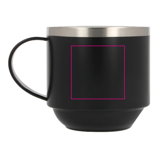 T-ceramic muki Tigris 300 ml: korvan oikealla puolella