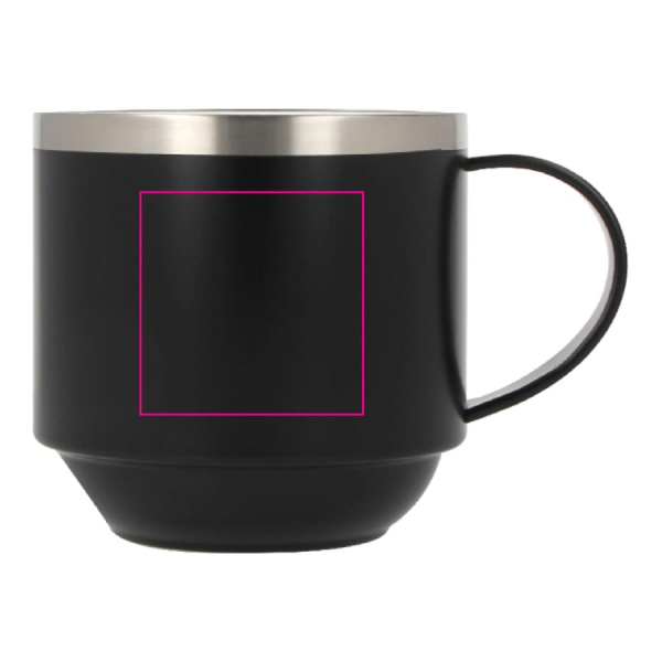 T-ceramic muki Tigris 300 ml: korvan vasemmalla puolella