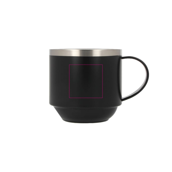 T-ceramic muki Tigris 300 ml: korvan vasemmalla puolella