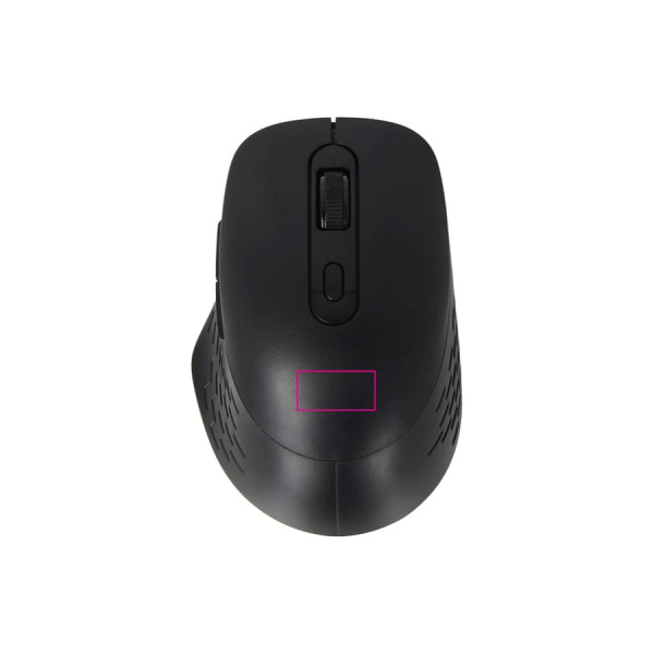 2.4G Wireless Mouse R-ABS: ovansida