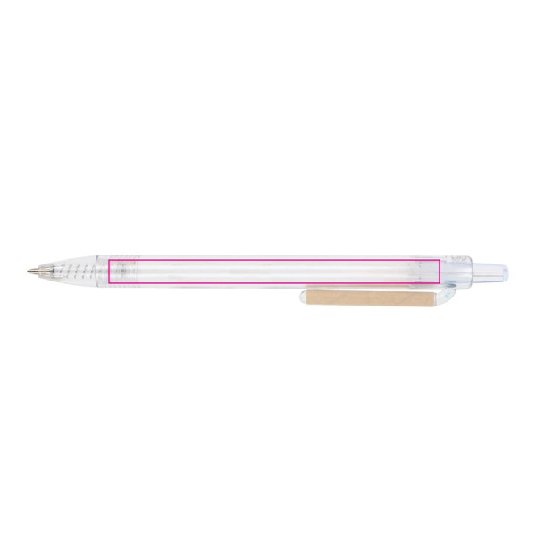 Ball pen ocean bound paper clip: 270° from the clip