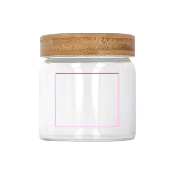 Behållare glas & bambu 600 ml: sida 1