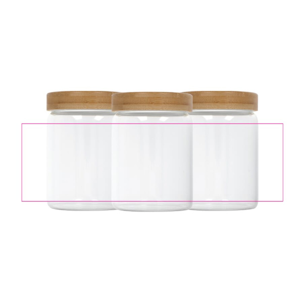 Lasikannu bambukannella 900 ml: Ympäri