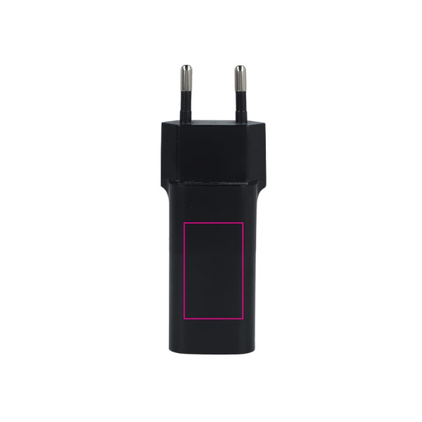 „Sitecom CH-1001“ 30 W „GaN“ maitinimo sieninis įkroviklis su LED ekranu: viršutinė pusė