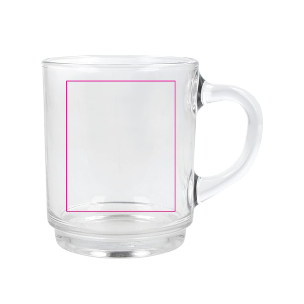 Prague tea glass 260 ml: left of the ear