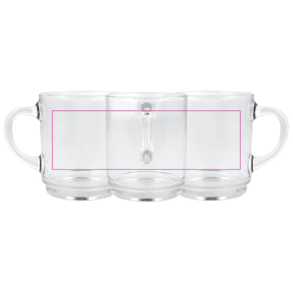 Prague tea glass 260 ml: All around