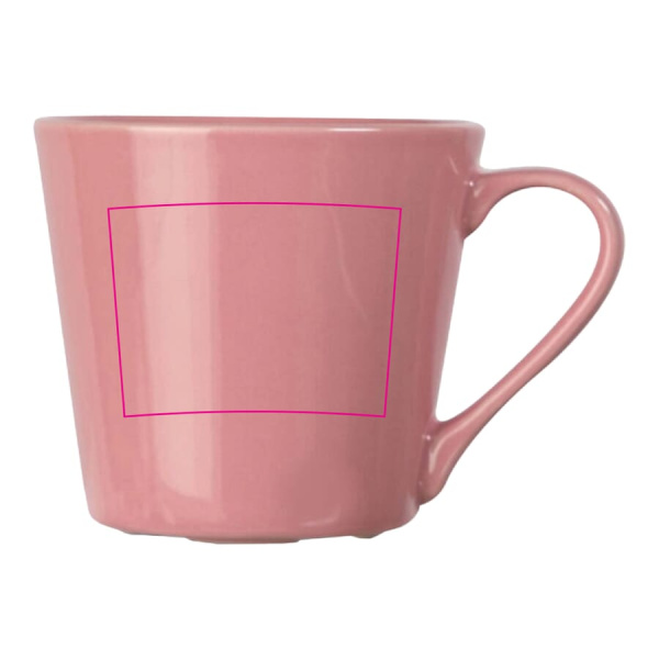 Sagaform Brazil mug 200 ml: left of the ear