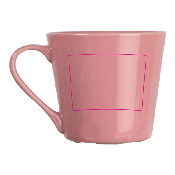 Sagaform Brazil mug 200 ml: right of the ear