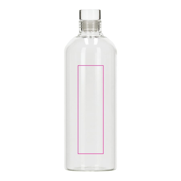 Glass bottle 1000 ml: side 1